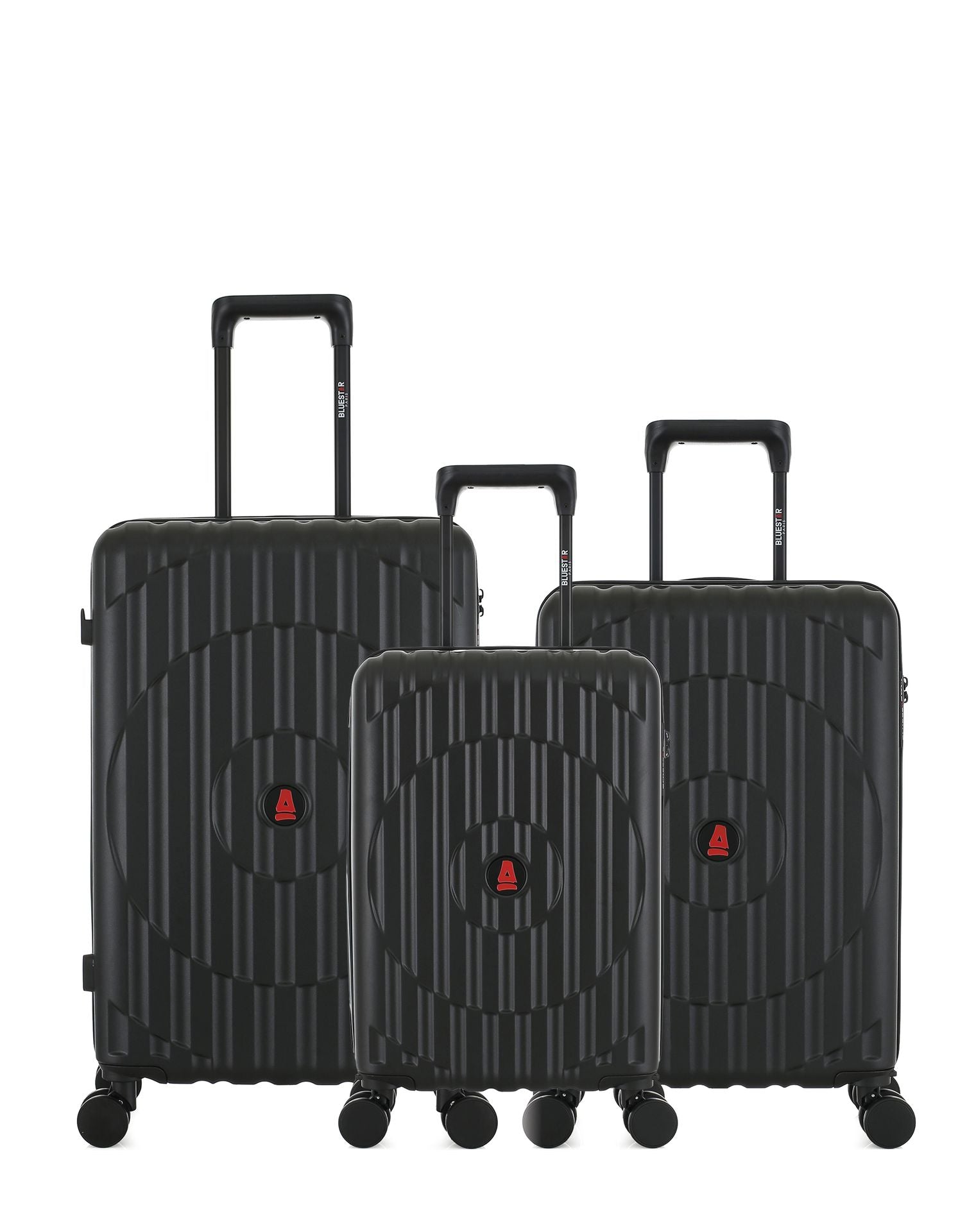 Lot de 3 Valises Rigides Taille Moyenne, Cabine et Cabine XS ODEON
