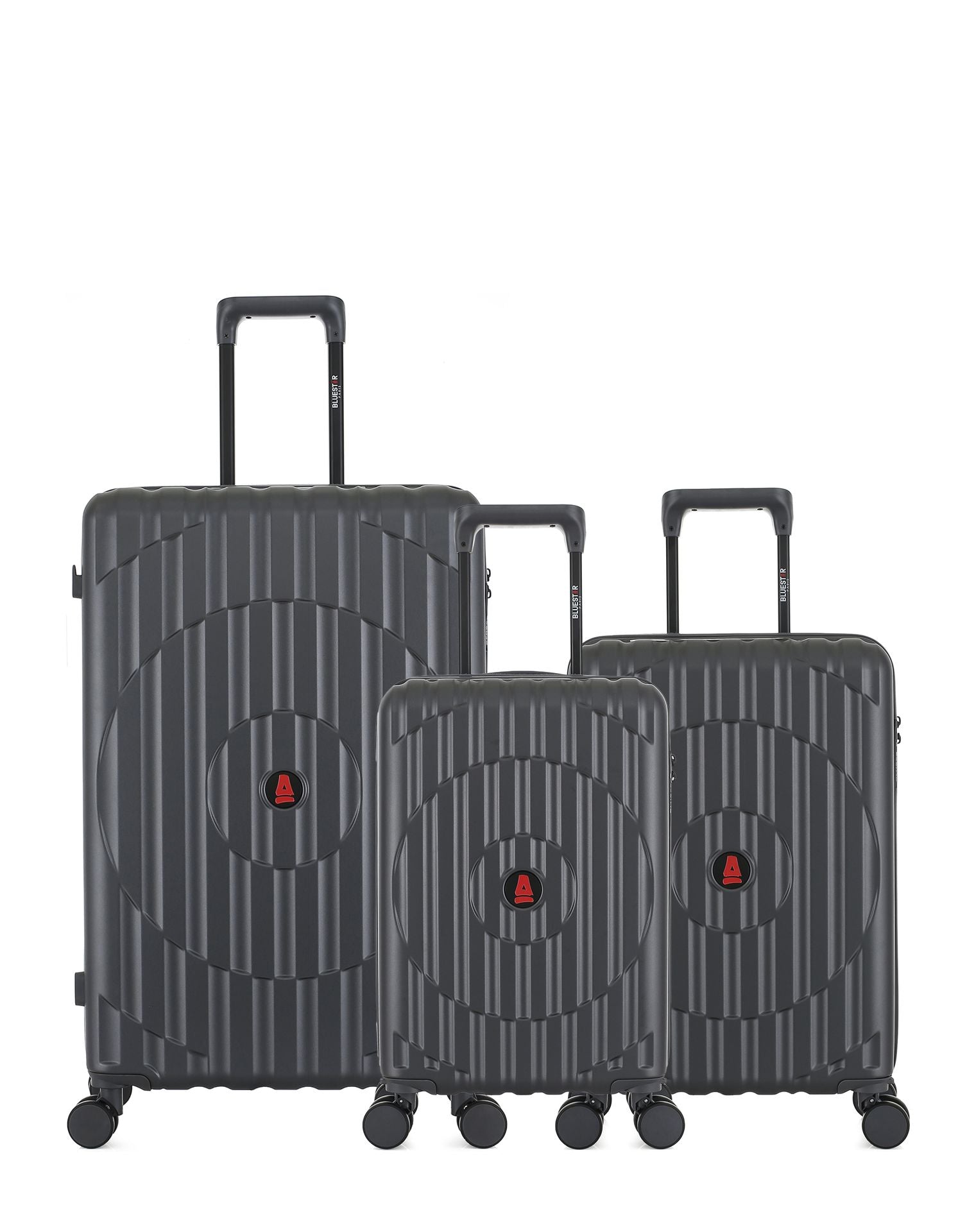 Lot de 3 Valises Rigides Grand Format, Cabine et Cabine XS ODEON