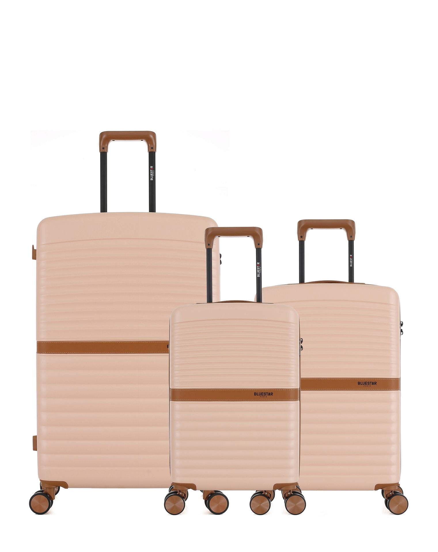 Lot de 3 Valises Rigides Grand Format, Cabine et Cabine XS BELAIR