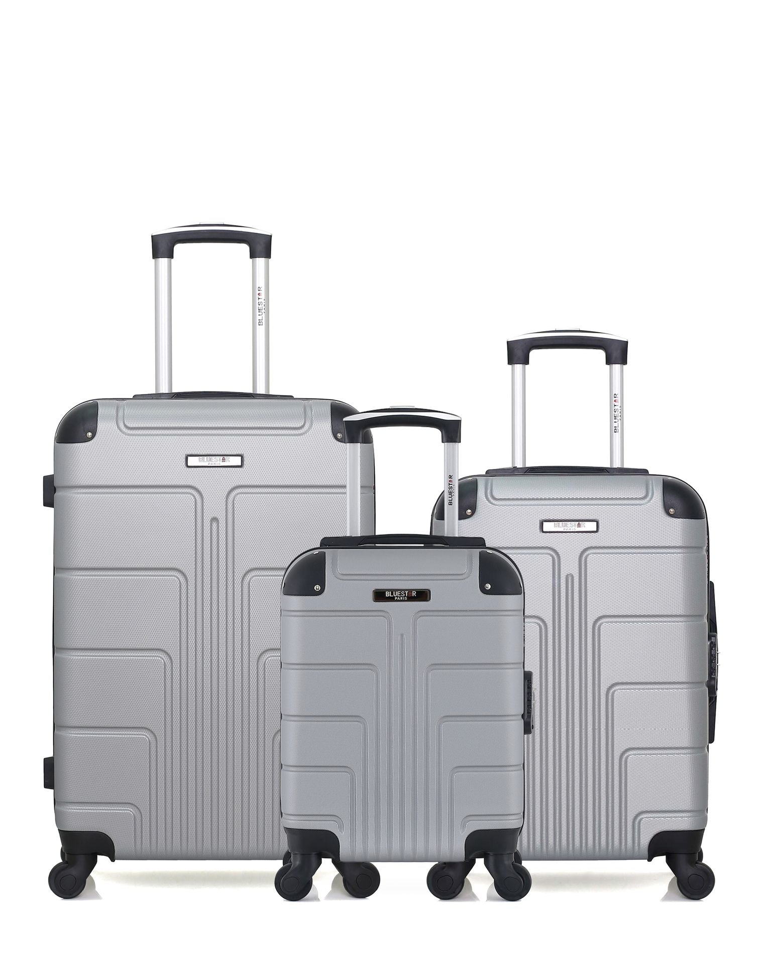 BLUESTAR – 3er-Pack – Mittelgroßer Koffer, Handgepäck und Handgepäck XXS OTTAWA