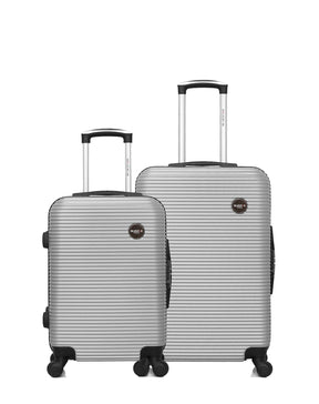 2er-Pack – Mittelgroßer Koffer und Handgepäck LONDON