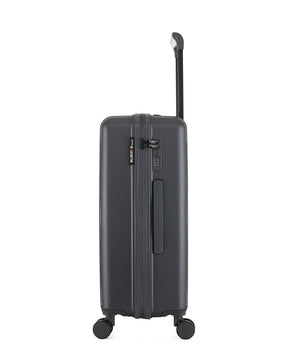 Lot de 2 Valises Rigides Taille Moyenne et Cabine XS ODEON