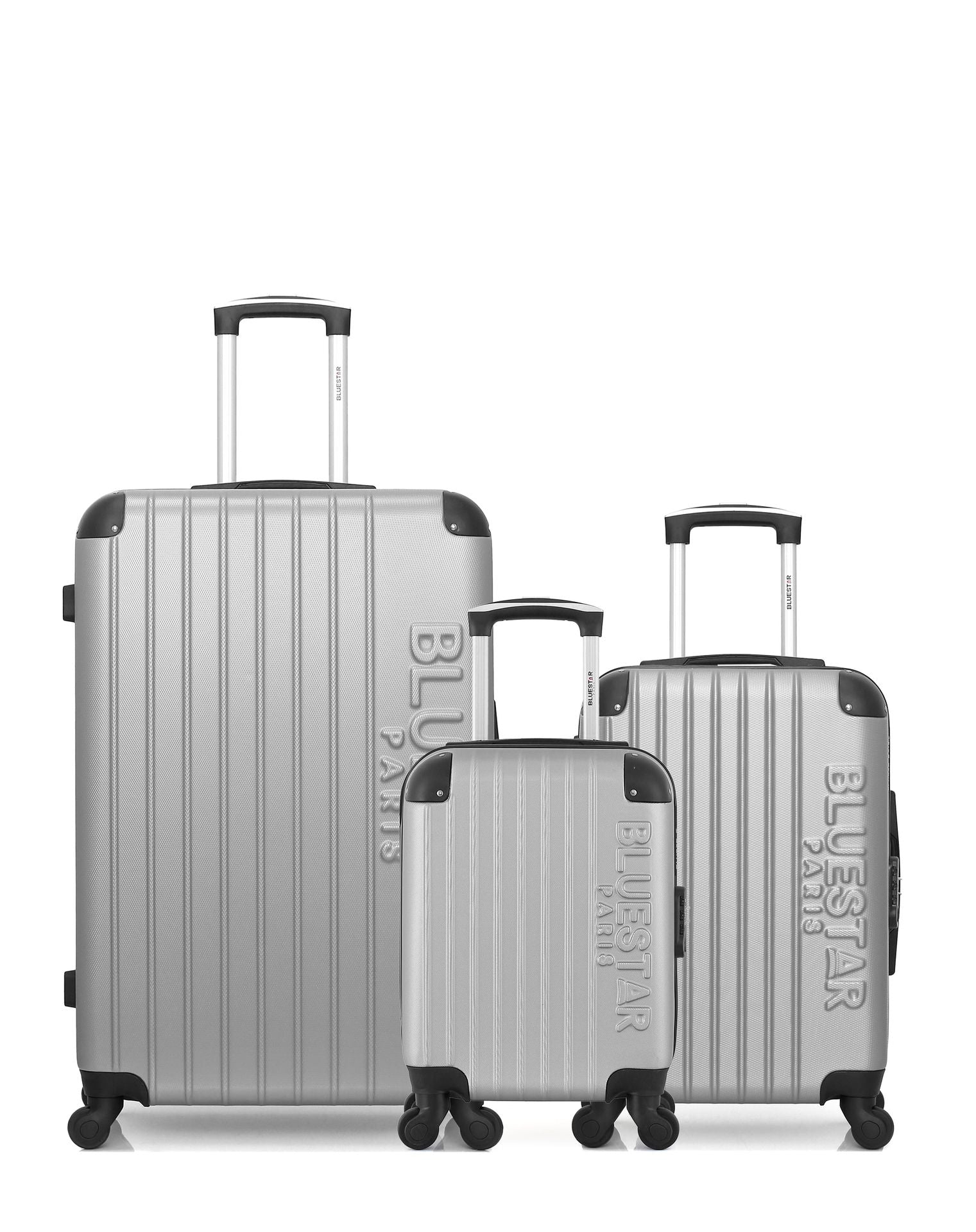 3er-Hartschalenkofferset - Großer Koffer, Handgepäck und Handgepäck XXS BUCAREST