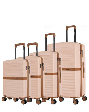 Set de 4 Valises Rigides Grand Format, Week-end, Cabine et Cabine XS BELAIR-O