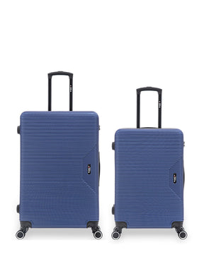 Lot de 2 Valises Rigides Grand Format et Taille Moyenne WAGRAM