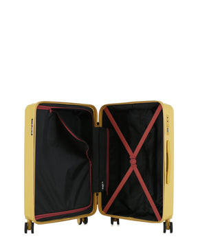 Lot de 3 Valises Rigides Taille Moyenne, Cabine et Cabine XS ODEON