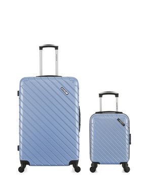 2er-Pack - Großer Koffer und Handgepäck XXS CITÉ