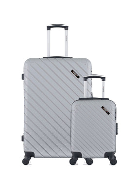 2er-Pack - Großer Koffer und Handgepäck XXS CITÉ
