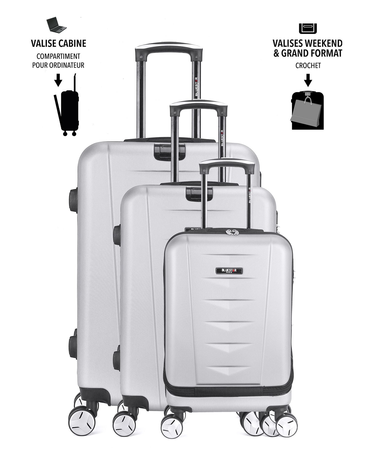 3er-Kofferset AJACCIO