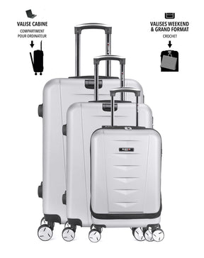 3er-Kofferset AJACCIO