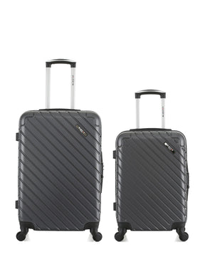 2er-Pack – Mittelgroßer Koffer und Handgepäck CITÉ