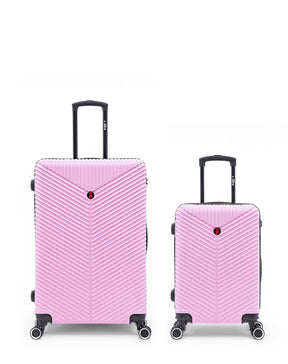 Lot de 2 Valises Rigides Grand Format et Cabine GAITE
