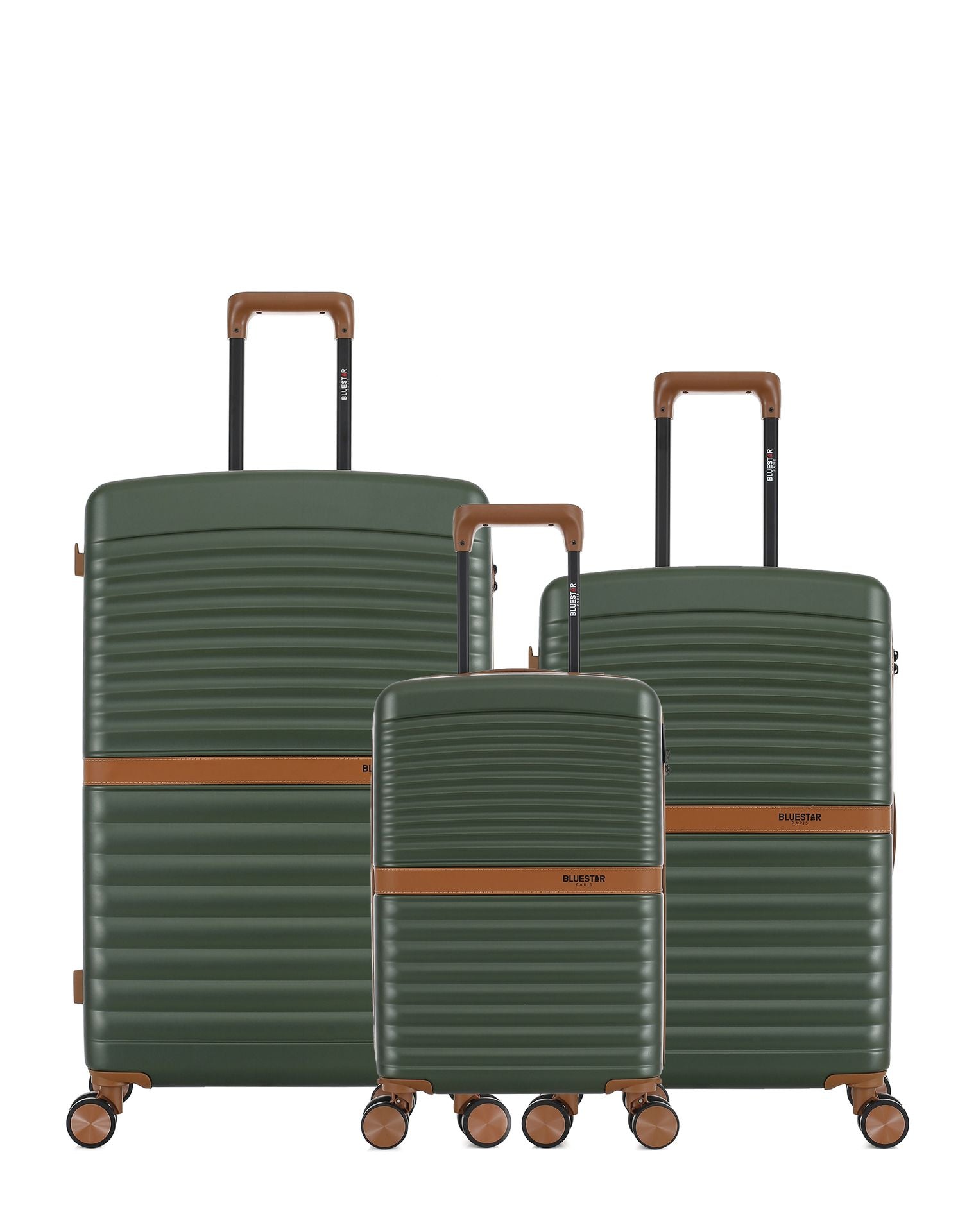 Lot de 3 Valises Rigides Grand Format, Week-end et Cabine XS BELAIR