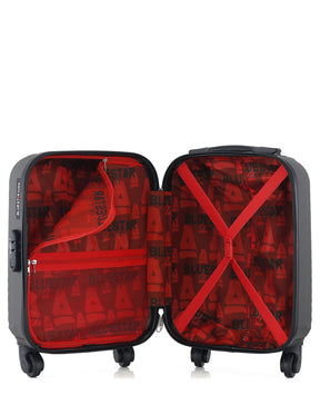 BLUESTAR – 3er-Pack – Großer Koffer BRAZILIA, mittelgroßer Koffer OTTAWA und Handgepäck XXS BRAZILIA