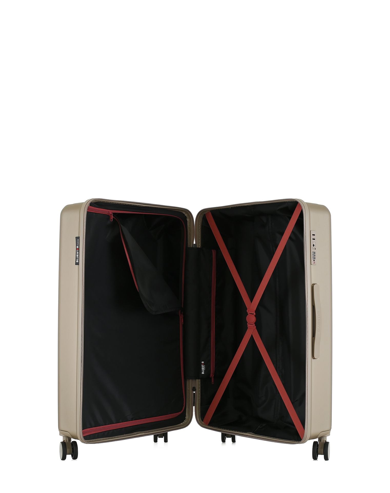 Lot de 3 Valises Rigides Grand Format, Taille Moyenne et Cabine ODEON