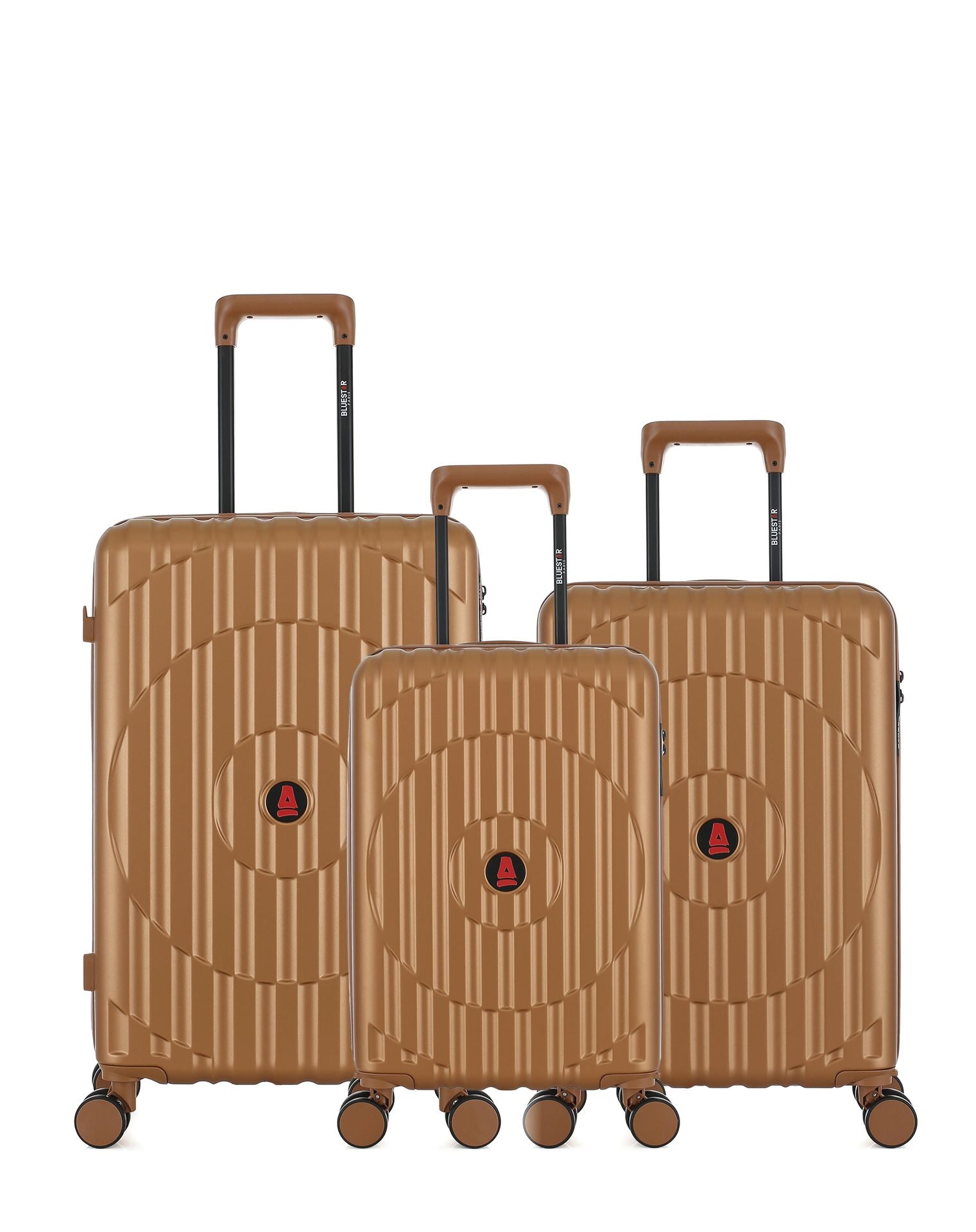 Lot de 3 Valises Rigides Taille Moyenne, Cabine et Cabine XS ODEON