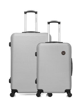 2er-Pack - Großer Koffer und mittelgroßer Koffer LONDON