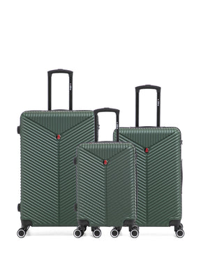 Lot de 3 Valises Rigides Grand Format, Taille Moyenne et Cabine GAITE
