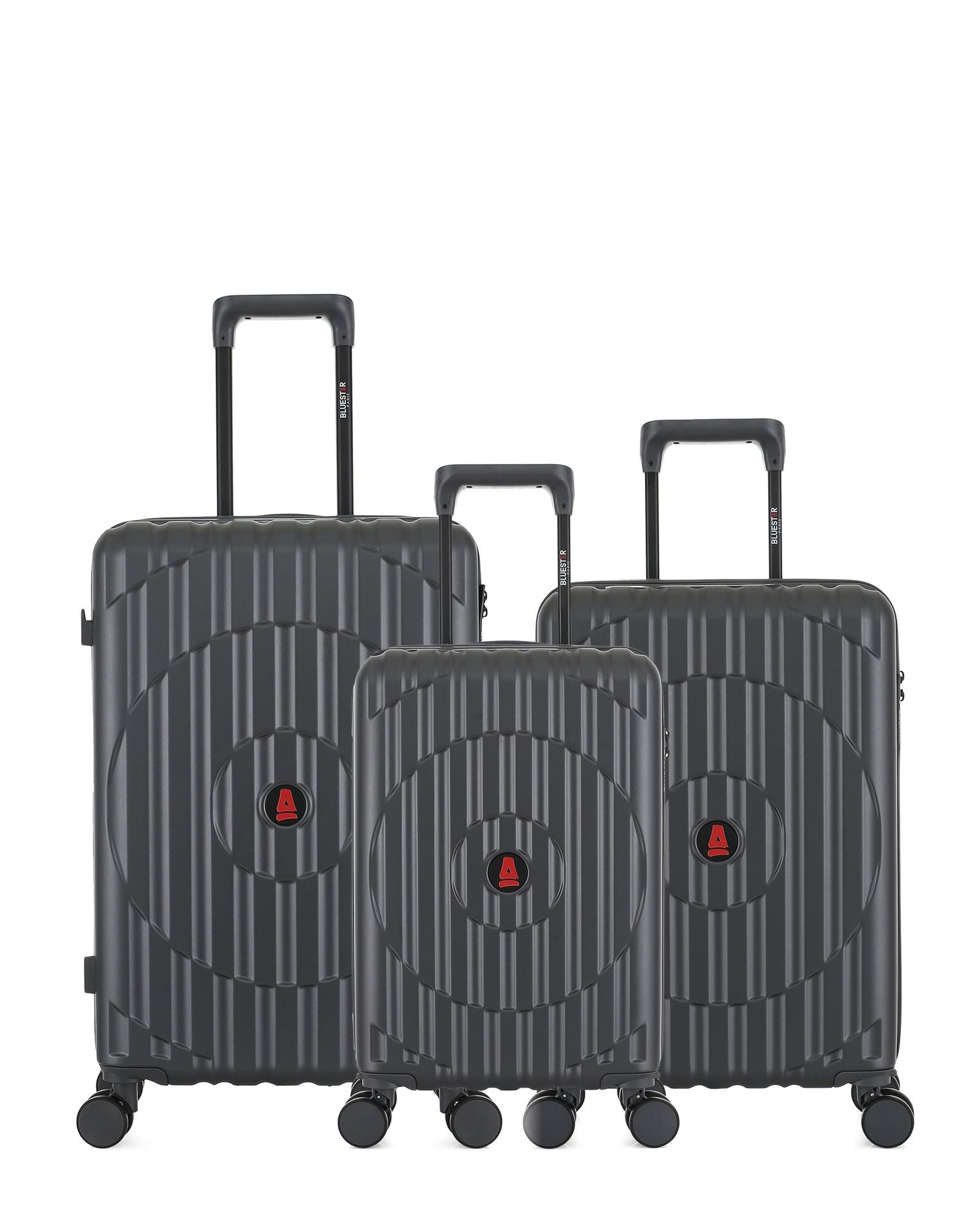 Lot de 3 Valises Rigides Taille Moyenne, Cabine et Cabine XS ODEON