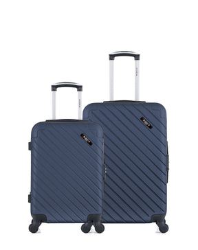 2er-Pack – Mittelgroßer Koffer und Handgepäck CITÉ