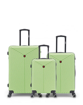 Lot de 3 Valises Rigides Grand Format, Taille Moyenne et Cabine GAITE