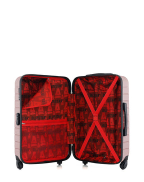 3er-Hartschalenkofferset - Mittelgroßer Koffer, Handgepäck und Handgepäck XXS CITE