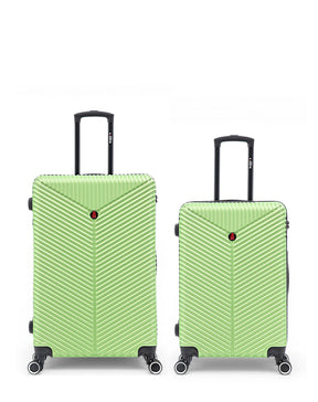 Lot de 2 Valises Rigides Grand Format et Taille Moyenne GAITE