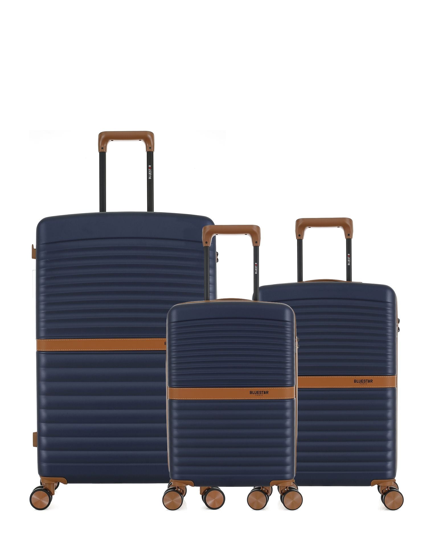 Lot de 3 Valises Rigides Grand Format, Cabine et Cabine XS BELAIR