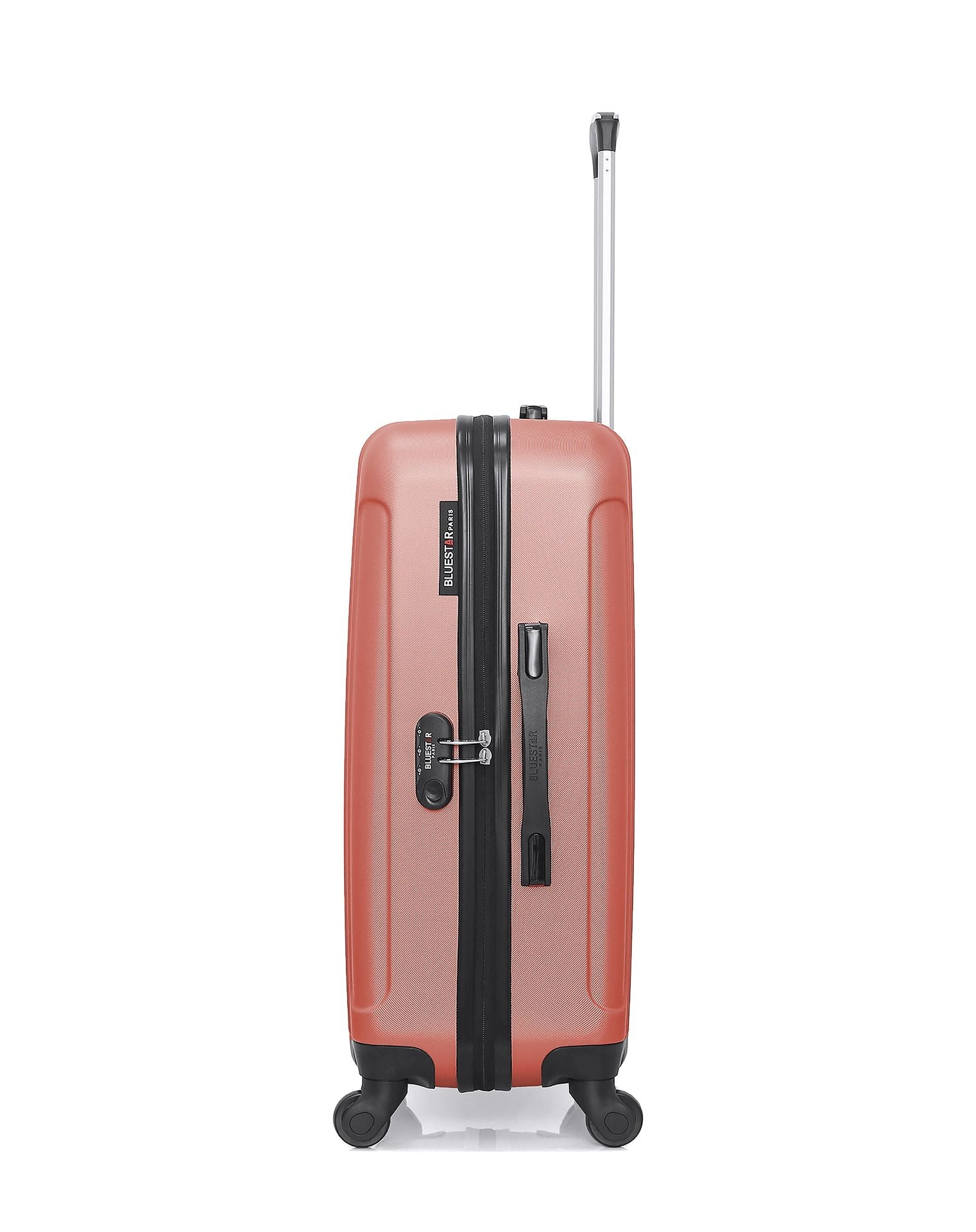 3er-Hartschalenkofferset - Mittelgroßer Koffer, Handgepäck und Kosmetikkoffer NAPOLI