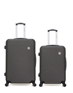 2er-Pack - Großer Koffer und mittelgroßer Koffer LONDON