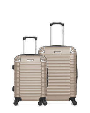 2er-Pack – Mittelgroßer Koffer und Handgepäck LIMA