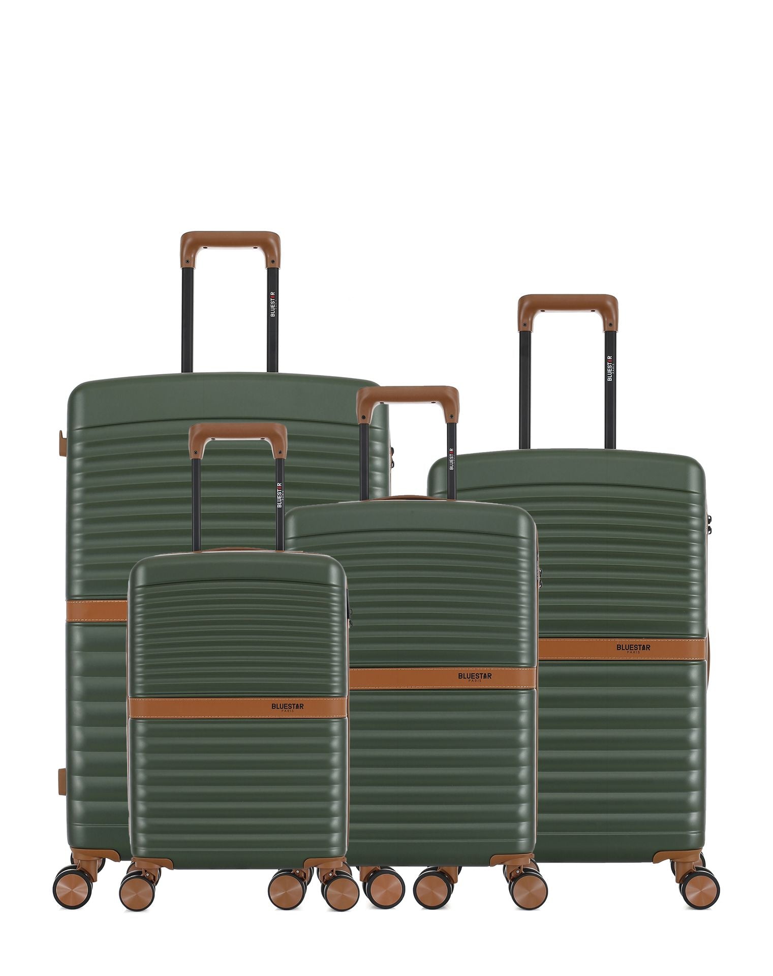 Lot de 4 Valises Rigides Grand Format, Week-end, Cabine et Cabine XS BELAIR