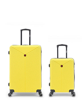Lot de 2 Valises Rigides Grand Format et Cabine GAITE