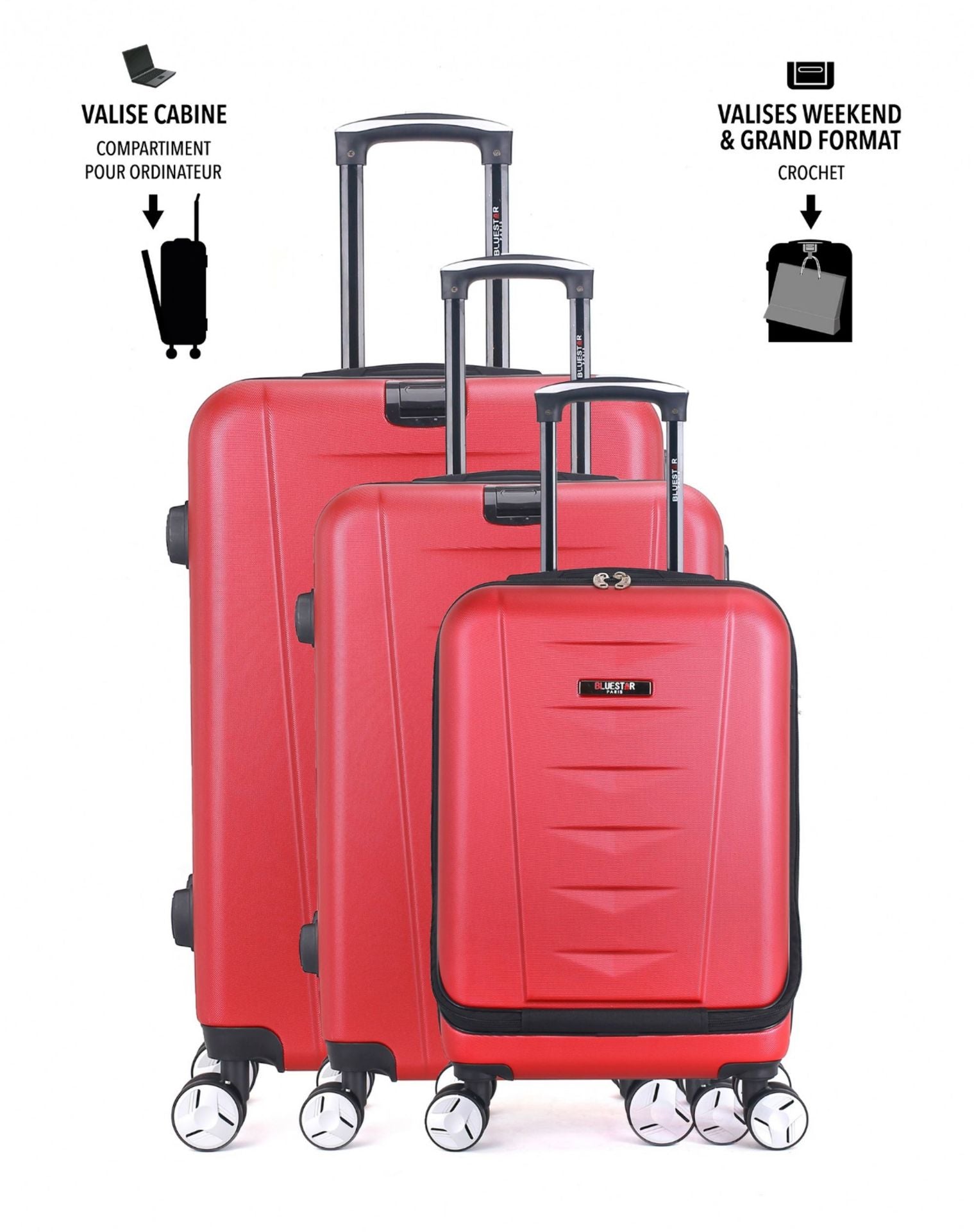 3er-Kofferset AJACCIO