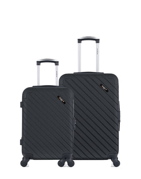 2er-Pack – Mittelgroßer Koffer und Handgepäck CITÉ