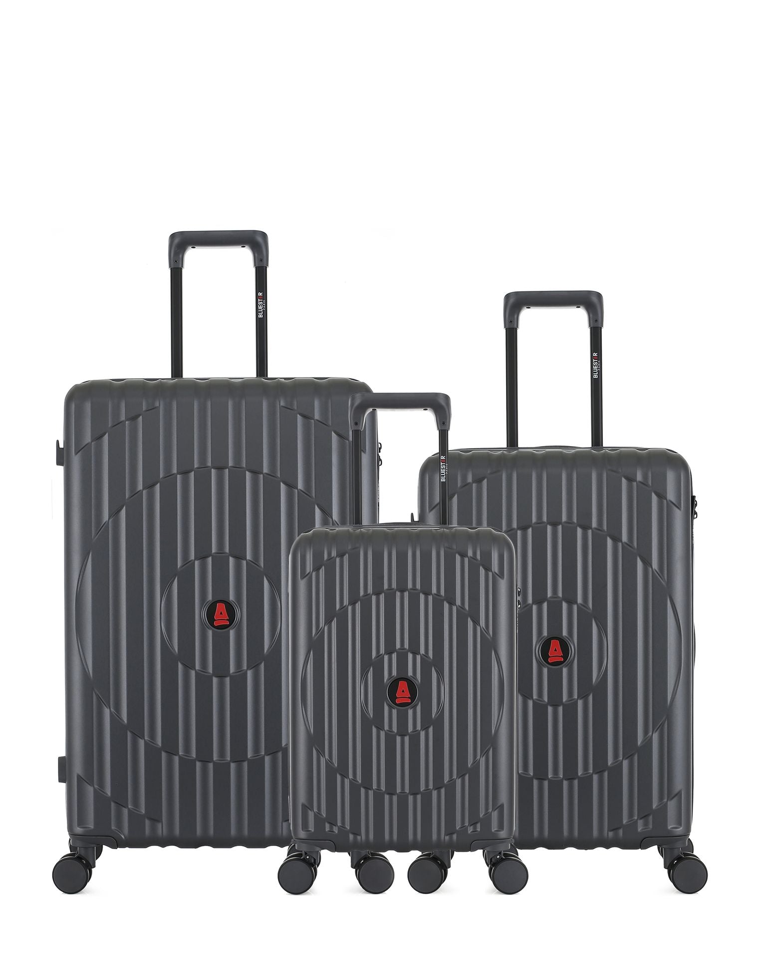 Lot de 3 Valises Rigides Grand Format, Taille Moyenne et Cabine XS ODEON