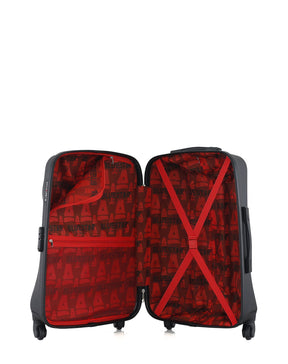 BLUESTAR – 3er-Pack – Großer Koffer BUCAREST, mittelgroßer Koffer GARIBALDI und Handgepäck XS MADRID-E