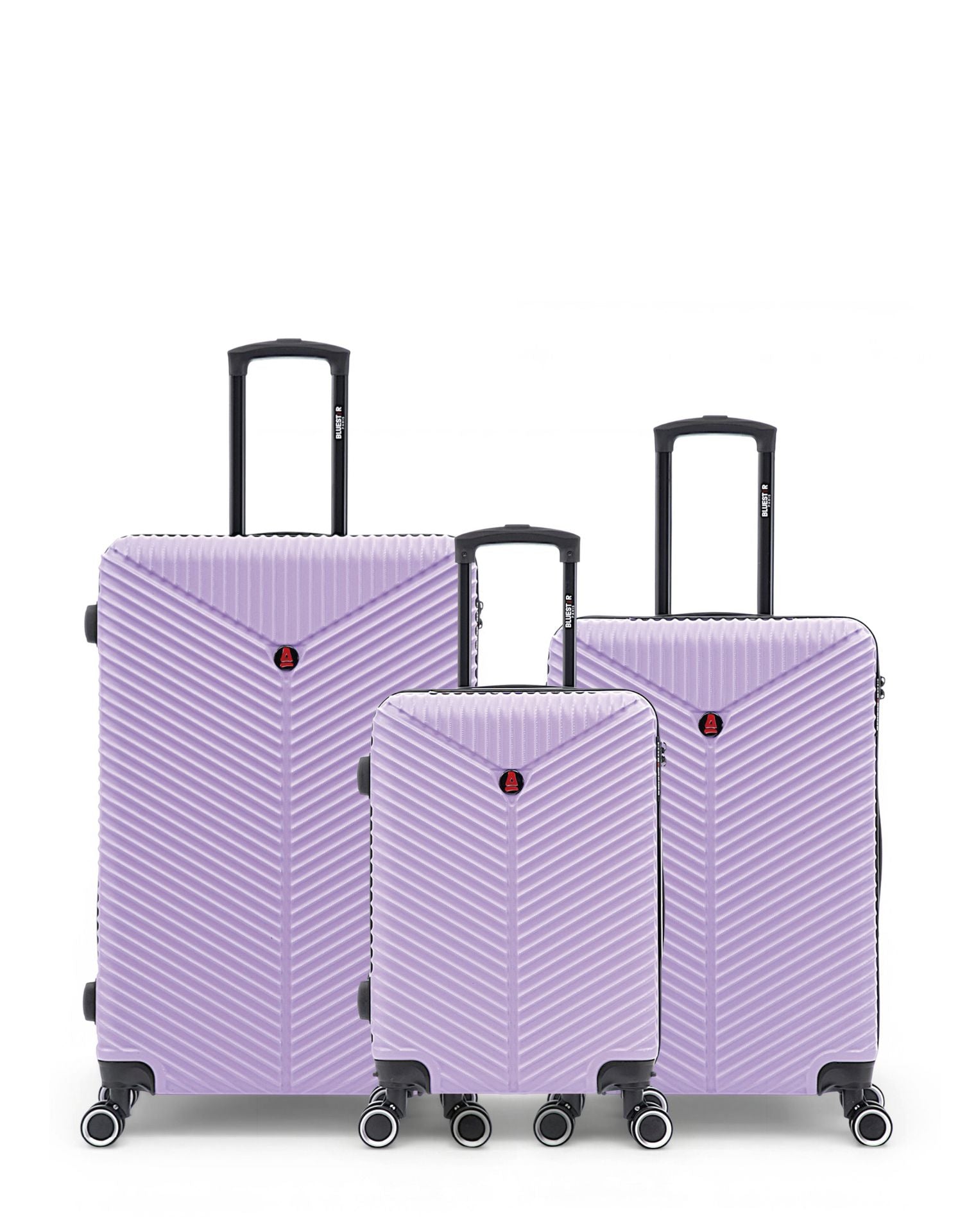 Lot de 3 Valises Rigides Grand Format, Taille Moyenne et Cabine GAITE