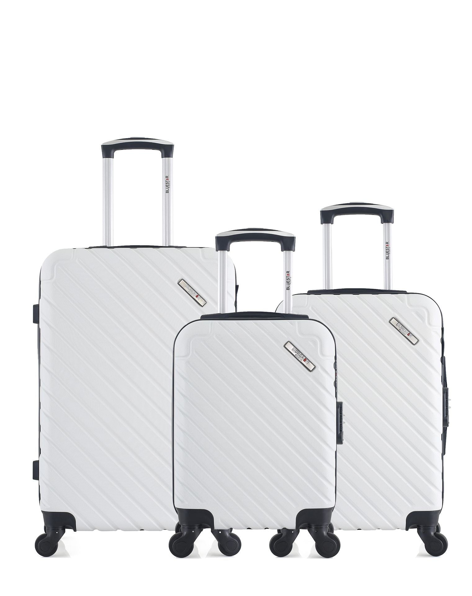 3er-Hartschalenkofferset - Mittelgroßer Koffer, Handgepäck und Handgepäck XXS CITE