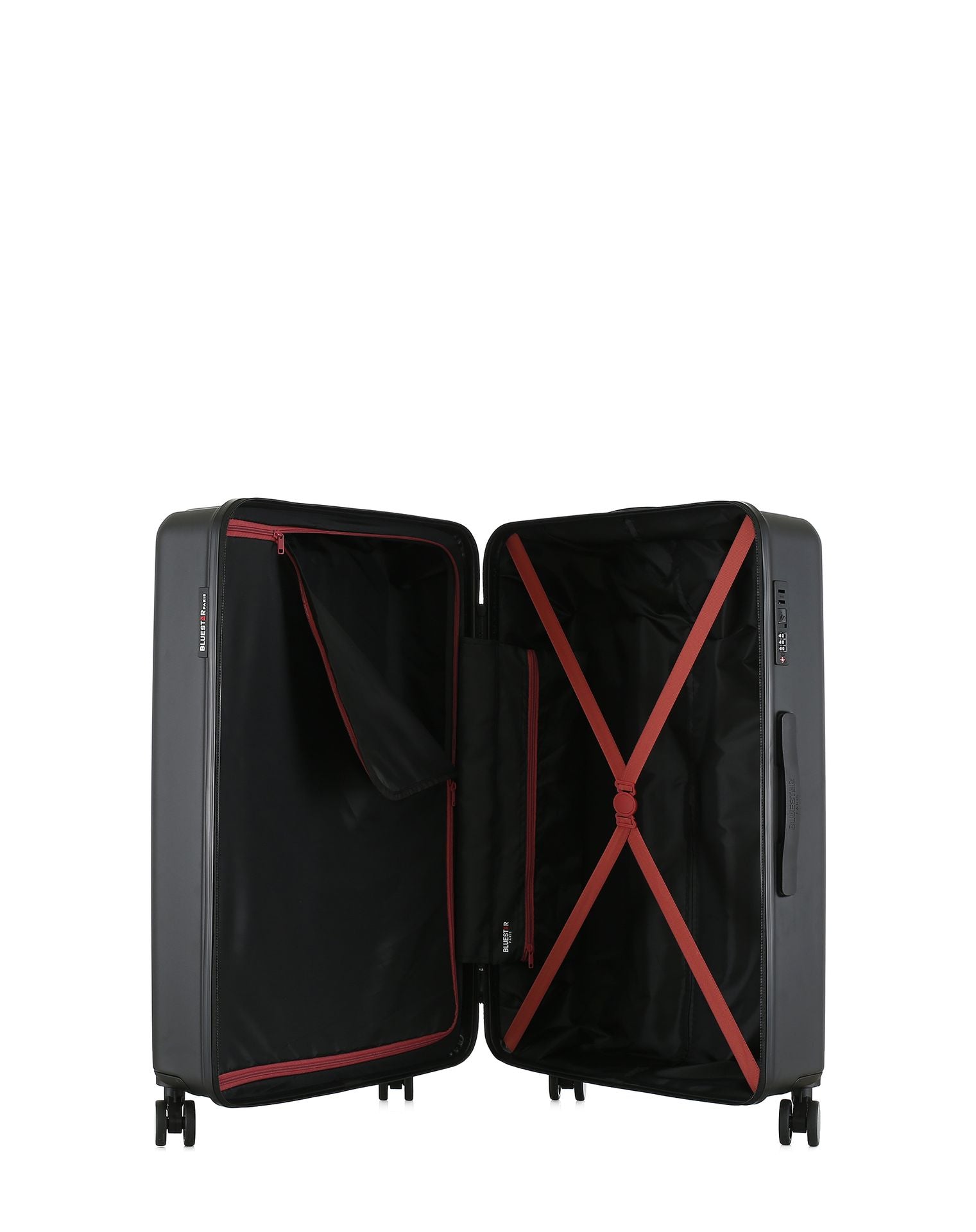 Lot de 3 Valises Rigides Grand Format, Cabine et Cabine XS ODEON
