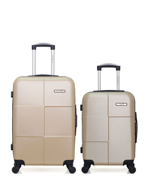 2er-Pack – Mittelgroßer Koffer  und Handgepäck MIAMI