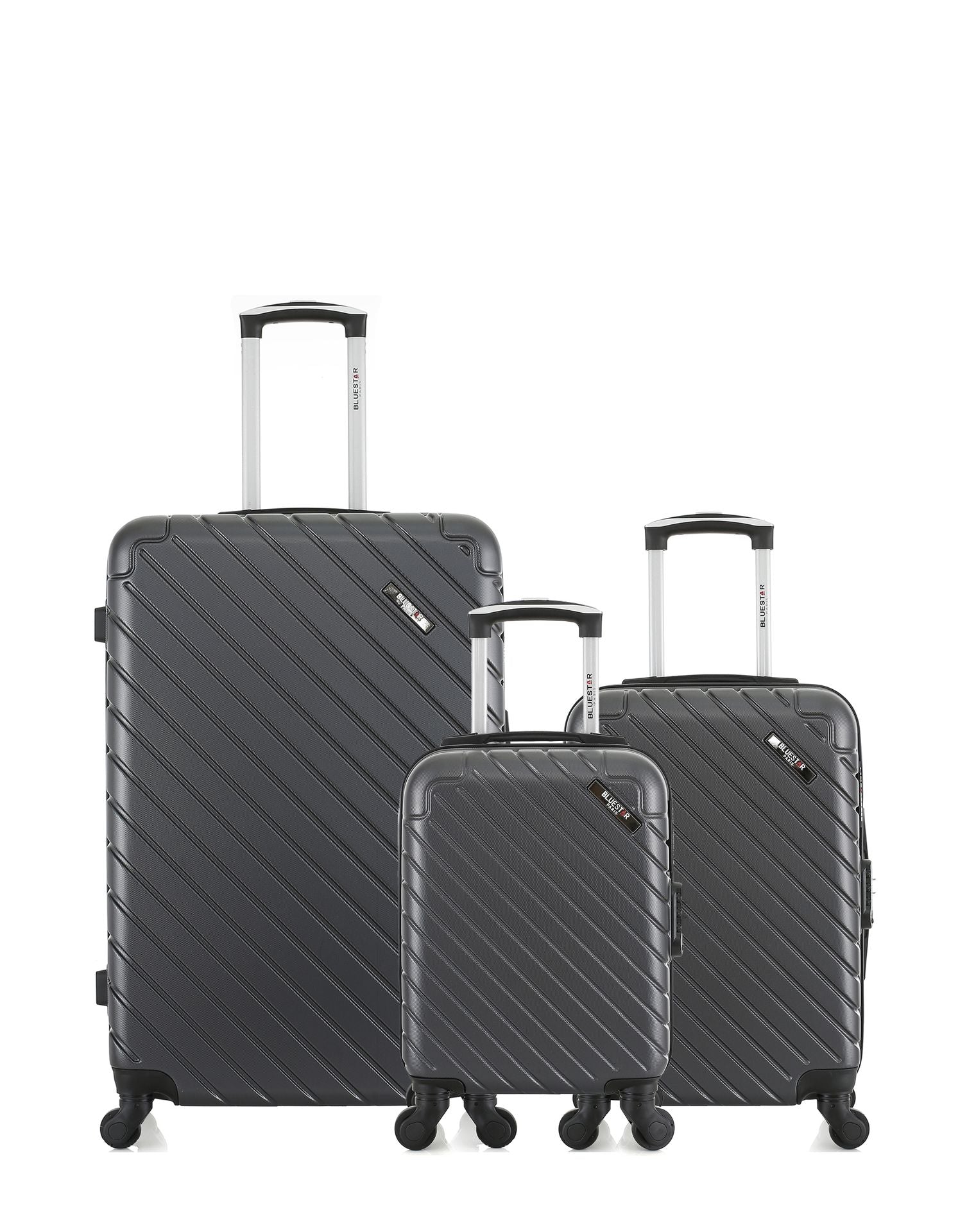 3er-Hartschalenkofferset - Großer Koffer, Handgepäck und Handgepäck XXS CITE
