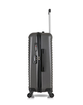 2er-Hartschalenkofferset - Mittelgroßer Koffer und Kosmetikkoffer BRAZILIA