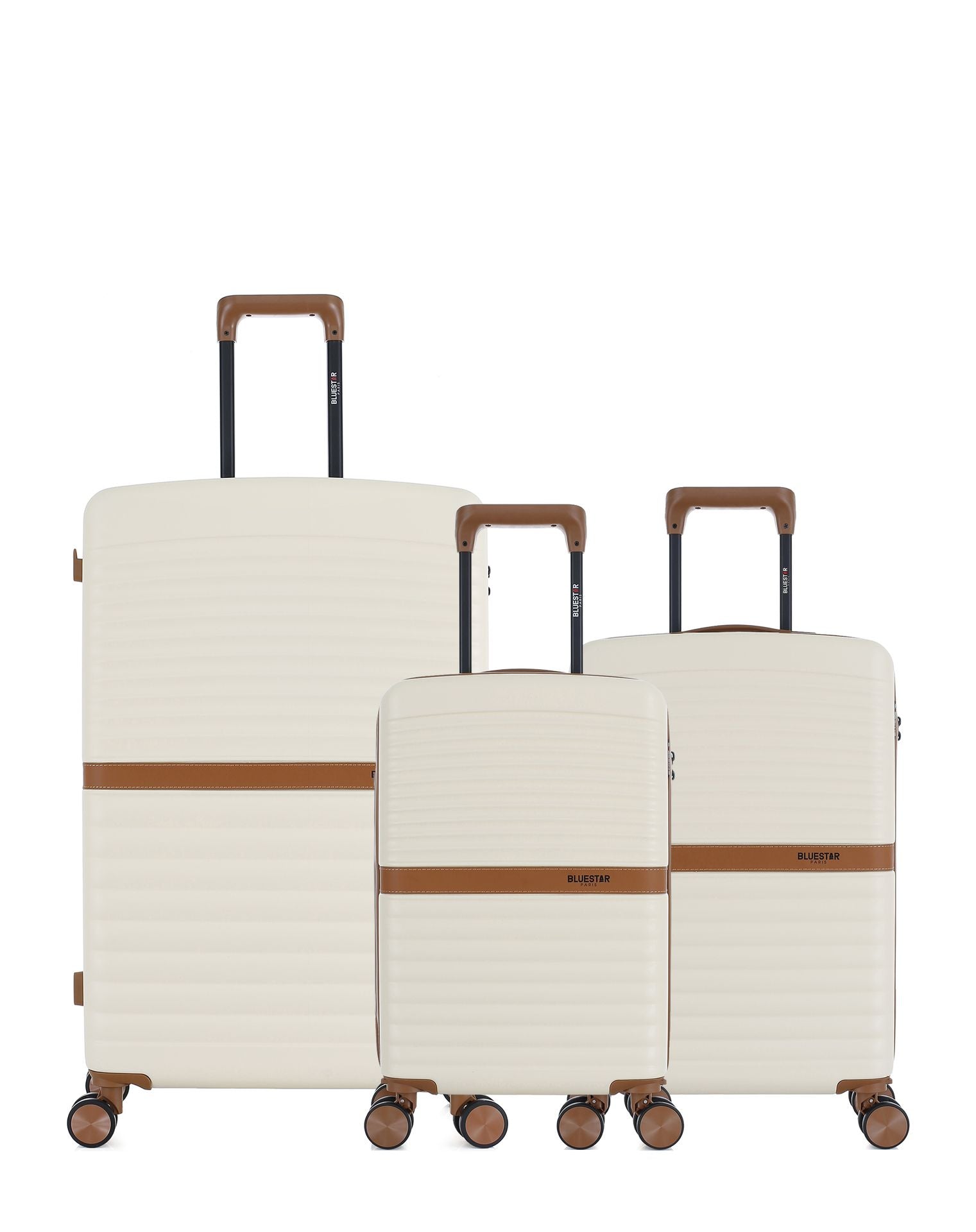 Lot de 3 Valises Rigides Grand Format, Cabine et Cabine XS BELAIR