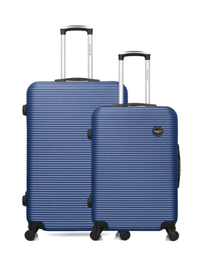 2er-Pack - Großer Koffer und mittelgroßer Koffer LONDON