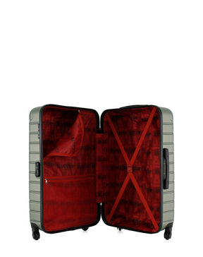 2er-Pack - Großer Koffer und mittelgroßer Koffer CITÉ