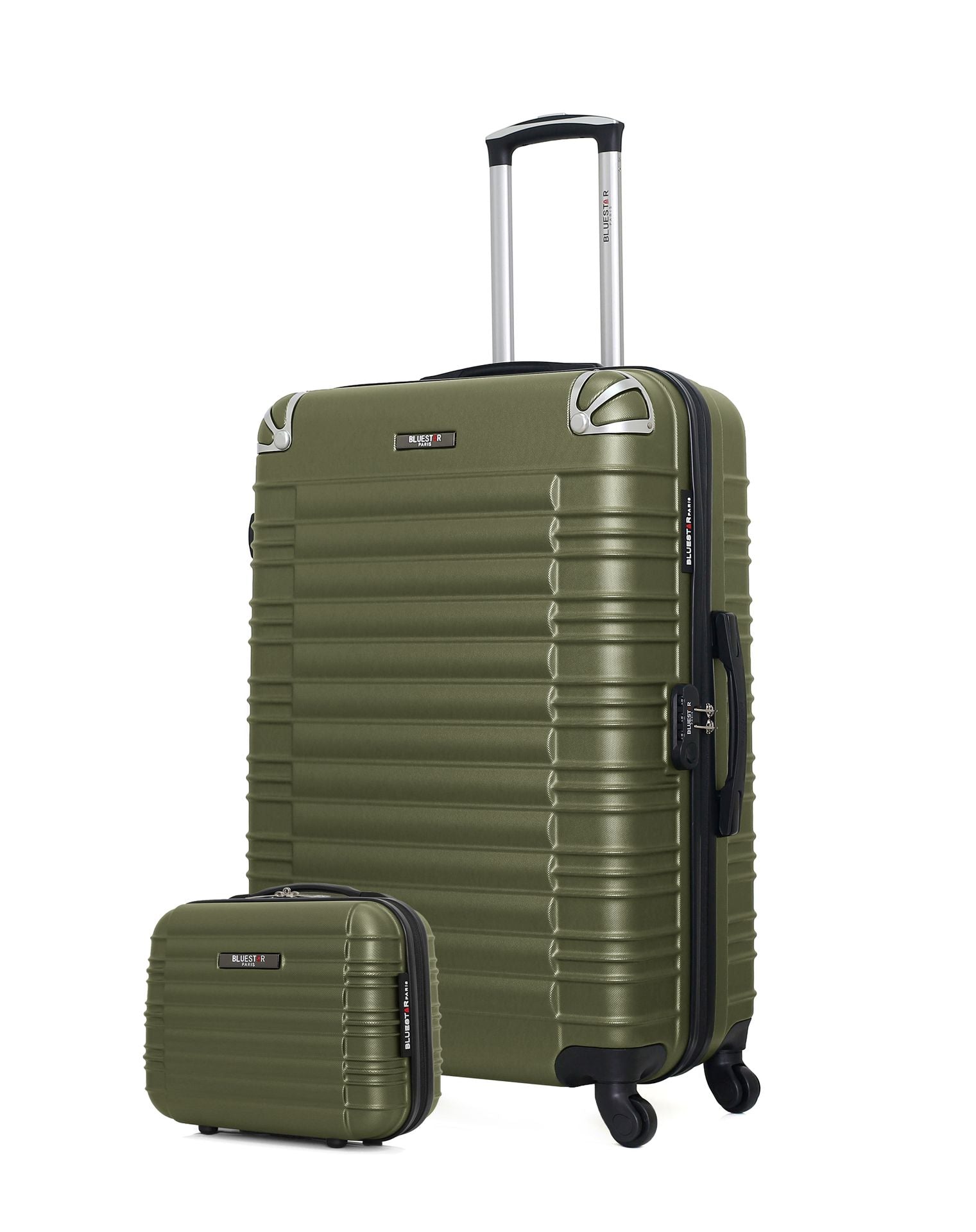 Hartschalenkofferset - Großer Koffer und Kosmetikkoffer Lima