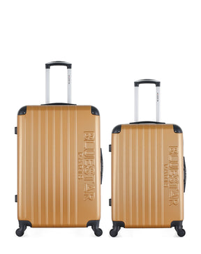 2er-Pack – Großer Koffer und mittelgroßer Koffer BUCAREST