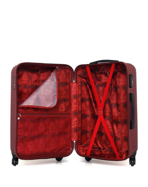 2er-Pack – Mittelgroßer Koffer und Handgepäck LONDON