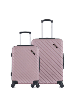 2er-Pack – Mittelgroßer Koffer und Handgepäck CITÉ